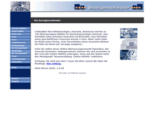 Tablet Screenshot of anzeigenschleuder.com